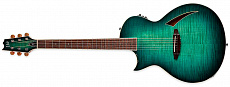 Электроакустическая гитара леворукая ESP LTD TL-6FM Aqua Marine Burst LH