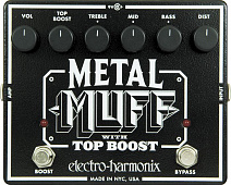 Педаль эффектов Electro-Harmonix Metal Muff w/Top Boost