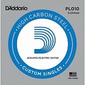 Струна для электрогитары D'Addario PL010