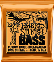Струны для бас-гитар Ernie Ball 2833 45-105