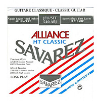 Струны для классической гитары Savarez 540ARJ Alliance HT Classic Red/Blue (655937)