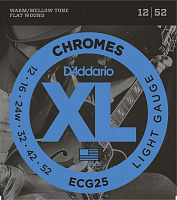 Струны для электрогитары D'Addario ECG25 12-52