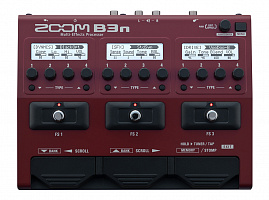 Бас-гитарный процессор Zoom B3n