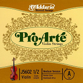Струна для скрипки A(ля) D'Addario J5602 Pro-Arte 4/4 Medium