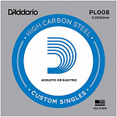 Струна для электрогитары D'Addario PL008