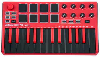 Миди-клавиатура Akai Pro MPK Mini MKII LE Red