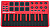 Миди-клавиатура Akai Pro MPK Mini MKII LE Red