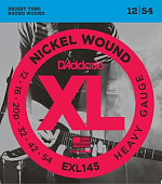Струны для электрогитары D'Addario EXL145 12-54