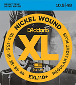 Струны для электрогитары D'Addario EXL110+ 10.5-48