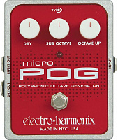 Педаль эффектов Electro-Harmonix Micro POG Octave