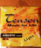 Струны для акустической гитары Tenson F600700