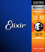 Струны для электрогитары Elixir Nanoweb 12-52 Heavy (12152)