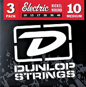 Струны для электрогитары Dunlop 3PDEN1046 10-46