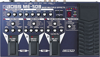 Бас-гитарный процессор Boss ME-50B