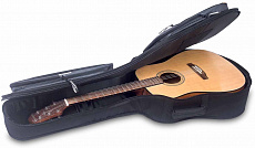 Чехол для акустической гитары Crossrock CRSG206DBKGY