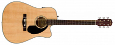 Электроакустическая гитара Fender CD-60SCE Natural