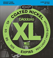 Струны для бас-гитар D'Addario EXP165 45-105