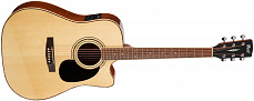Электроакустическая гитара Cort AD880CE NAT