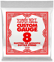 Струна для электрогитары Ernie Ball 1008