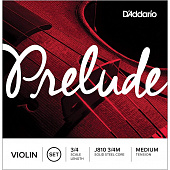 Струны для скрипки D'Addario J810 Prelude 3/4 Medium