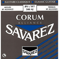 Струны для классической гитары Savarez 500AJ Corum Alliance Blue (656057)