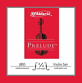 Струны для скрипки D'Addario J810 Prelude 4/4 Medium