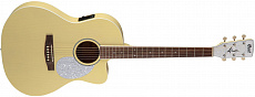 Электроакустическая гитара Cort Jade Classic Pastel Yellow Open Pore