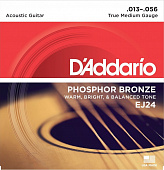 Струны для акустической гитары D'Addario EJ24 13-56