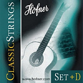 Струны для классической гитары Hofner HCS-SET+D