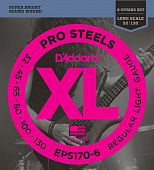 Струны для бас-гитар D'Addario EPS170-6 32-130