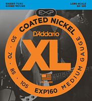 Струны для бас-гитар D'Addario EXP160 50-105